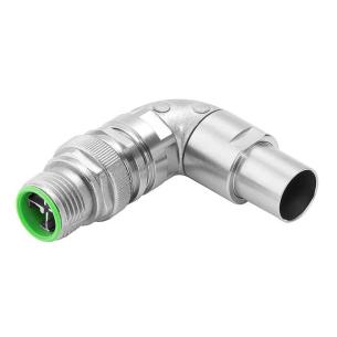 crimped yes connection shield ip67 8 poles of number connection crimp x-coded m12 customisable field plug round