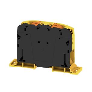 2 connections of number v 1000 a 309 mm2 150 yellow black in push block terminal feed-through