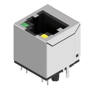 tape nickel over gold yes led yes shielding connection solder thr tht 5 cat jack modular rj45 connector pcb