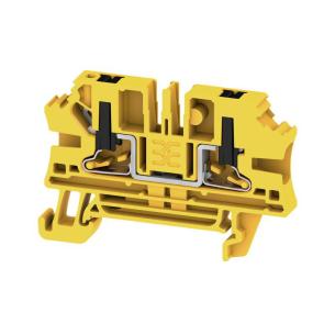 2 connections of number v 1000 a 32 mm2 4 yellow black in push block terminal feed-through