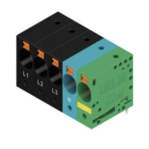 box 90 connection solder tht actuator without in push 5 poles of number mm2 16 00 10 mm in pitch a 101 v 1000 terminal pcb