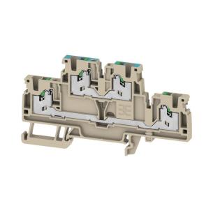 v-0 35 ts 2 levels of number 4 connections of number v 800 mm2 5 2 beige dark in snap terminal modular multi-tier