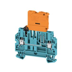 1 levels of number 2 connections of number v 500 a 20 mm2 4 blue connection screw terminal test-disconnect
