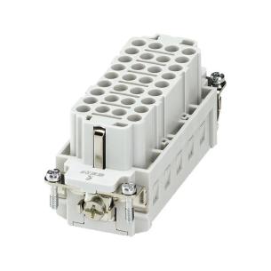 6 size installation actuator with in push 32 poles of number v 500 female connectors plug-in industry insert contact