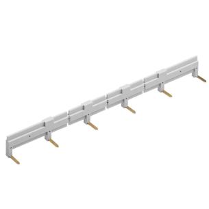 20 26 mm in pitch 6 poles of number a 10 grey relay cross-connector