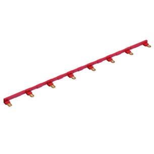 8 poles of number red relay cross-connector