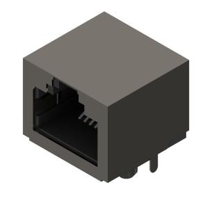 tape nickel over gold no led yes shielding connection solder thr tht 5 cat jack modular rj45 connector pcb