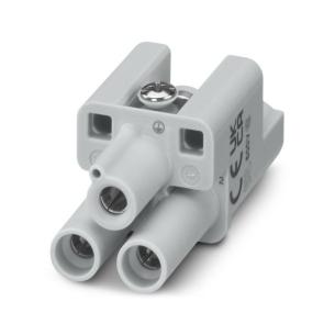 1 size installation connection screw axial 2 poles of number a 40 v 830 female connectors plug-in industry insert contact