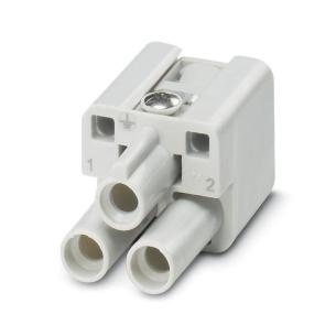 1 size installation contact crimp 2 poles of number a 40 v 400 female connectors plug-in industry insert contact