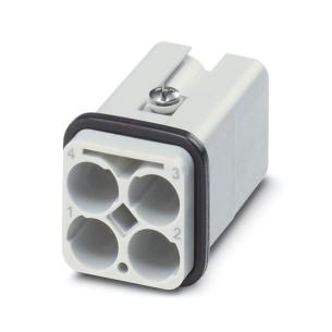 1 size installation contact crimp 4 poles of number a 40 v 830 male connectors plug-in industry insert contact