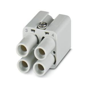 1 size installation contact crimp 4 poles of number a 40 v 830 female connectors plug-in industry insert contact
