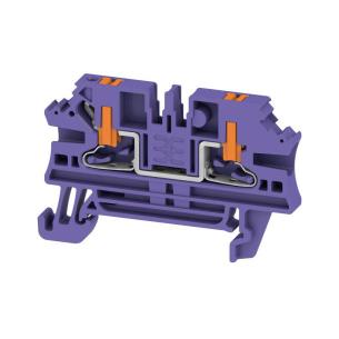 2 connections of number v 800 a 24 mm2 5 2 violet in push block terminal feed-through