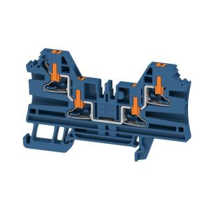4 connections of number v 800 a 24 mm2 5 2 blue dark in push block terminal feed-through