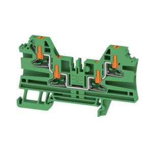 4 connections of number v 800 a 24 mm2 5 2 green in push block terminal feed-through
