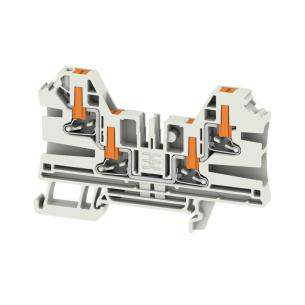 4 connections of number v 1000 a 32 mm2 4 grey light in push block terminal feed-through