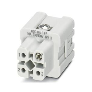 1 size installation actuator with in push 3 poles of number a 10 v 400 female connectors plug-in industry insert contact