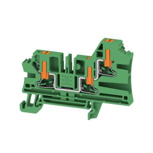 3 connections of number v 1000 a 32 mm2 4 green in push block terminal feed-through