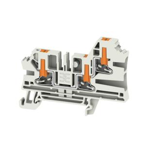 3 connections of number v 1000 a 32 mm2 4 grey light in push block terminal feed-through