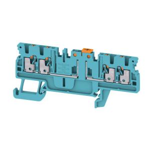 1 levels of number 4 connections of number v 400 a 10 mm2 5 1 blue in push terminal test-disconnect