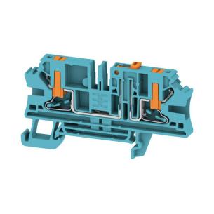 1 levels of number 2 connections of number v 500 a 20 mm2 4 blue in push terminal test-disconnect