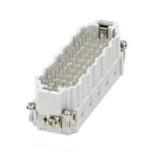 8 size installation actuator with in push 46 poles of number a 16 v 500 male connectors plug-in industry insert contact