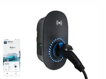 sort bluetooth wifi 2 type kw 22 lader ev wallbox fullwatt