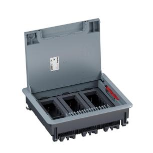 gulv vet h plast modul 18 g l med horisontal gulvboks
