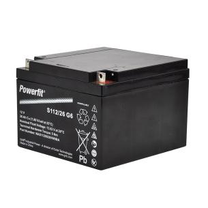 166x175x125mm - sla 25ah 12v batteri gallagher