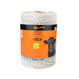 m 1000 hvid mm 5 2 d hegnstr powerline 6 vidoflex gallagher