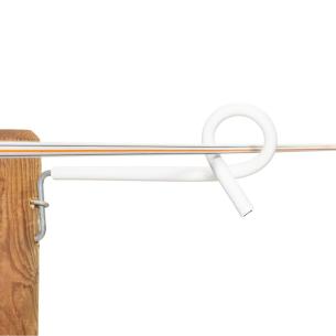 stk 10 hvid cm 5 17 pigtail afstandsholder gallagher