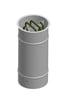1x230v - 0kw 1 - vex40t i integreret forvarmeflade exhausto