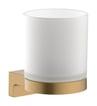bronze rstet b glas med 68mm glas metal pvd gerholder b s addstoris hansgrohe