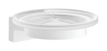 hvid mat holder med 110mm glas metal l besk s s addstoris hansgrohe