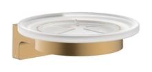 bronze rstet b holder med 110mm glas metal pvd l besk s s addstoris hansgrohe