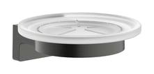 krom sort rstet b holder med 110mm glas metal pvd l besk s s addstoris hansgrohe