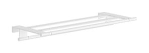 hvid mat st ndkl h med 661mm metal dehylde ndkl h s addstoris hansgrohe