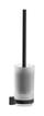 sort mat l sk holder glas metal rste toiletb s addstoris hansgrohe