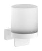 hvid mat 200ml glas metal bedispenser s s addstoris hansgrohe