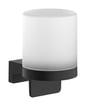 sort mat 200ml glas metal bedispenser s s addstoris hansgrohe