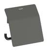 krom sort rstet b g l med metal pvd toiletpapirholder s addstoris hansgrohe