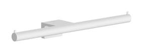 hvid mat metal toiletpapirholder s addstoris hansgrohe