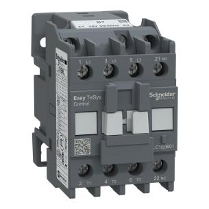 lpekontakt hj 1nc 60hz 50 spole ac 24v 6a 400v ac-3 3no 3p tesys easy kontaktor