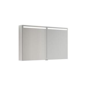 hgl hvid g 2l lys m 70x120 top spejlskab