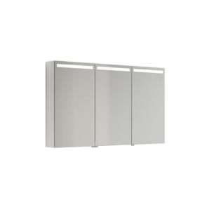hgl hvid g 3l lys m 70x120 top spejlskab