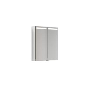 spejlgavl g 2l lys m 70x60 top spejlskab