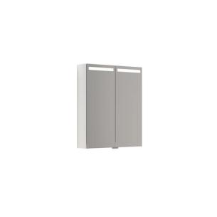 hgl hvid g 2l lys m 70x60 top spejlskab