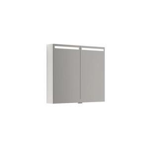 hgl hvid g 2l lys m 70x80 top spejlskab