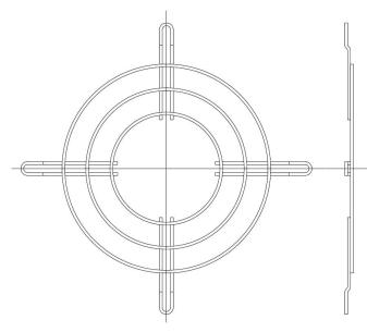 ventilator til fingergitter r tilbeh mcl automation triarca