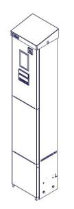 1450x280x240 tag t skr stikben lerskab m ii klasse 481210 ksm - ksm automation triarca