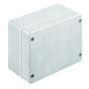 alsi12 aluminium no plate flange untreated mm 100 depth mm 160 height mm 200 width housing metal